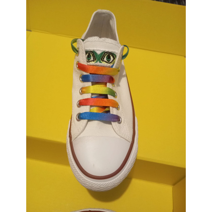 Colorful Canvas Sneakers Santas Virgens